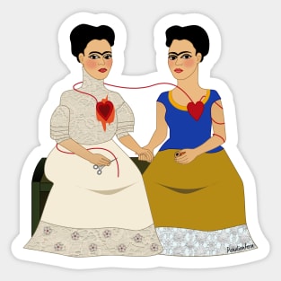 Ladies Fridas Sticker